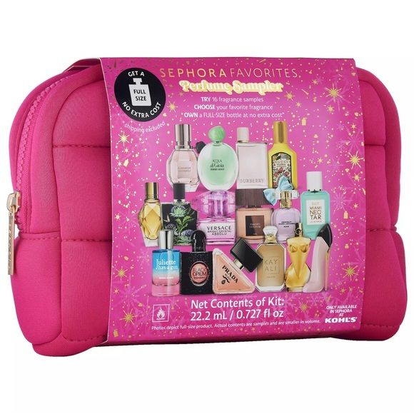 Sephora Handbags - Sephora Sampler with Pink Bag NWT
